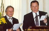 Rev. Thomas Gandow & Robert Minton 2000.  Photo  2000 Tilman Hausherr